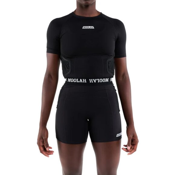 MOOLAH Women's Padded Compression Basketball Top - Picture 3 of 16